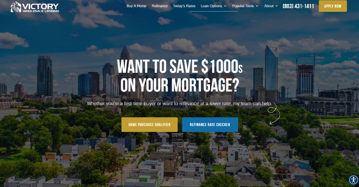 Rock Hill Mortgage Broker Victory Wholesale Lending, LLC.